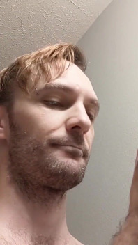 Shaving and trimming my cock, balls, and face