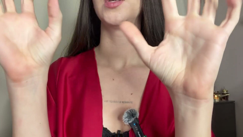 Skinny_lady69: Asmr pomalé pohyby rukou, vytrhne váš stres a úzkost
