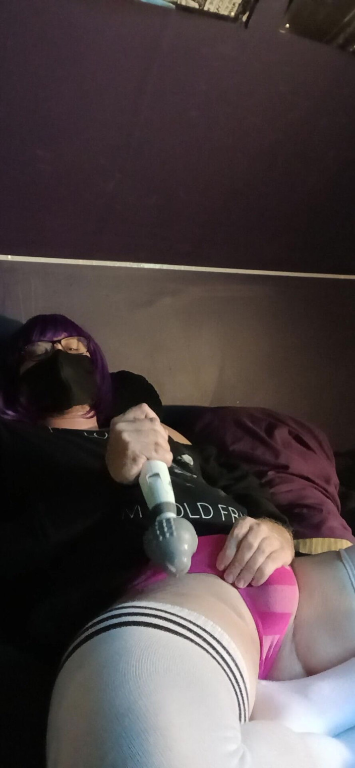 Raven LeSynn: Vibrator Masturbation and Cumming Through Panties with Raven Letrap