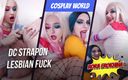 Hotline Aurora: DC-strap-on cosplay