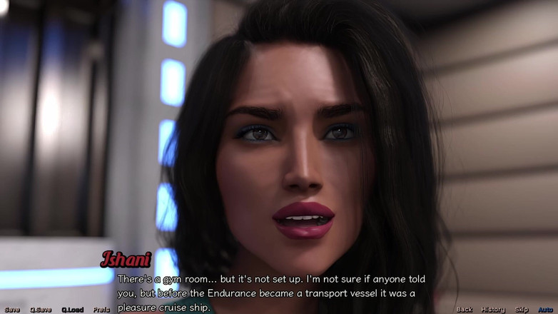 AVN Teller: Uvízlá ve vesmíru - plánování šukání sexy modrovlasé milfky