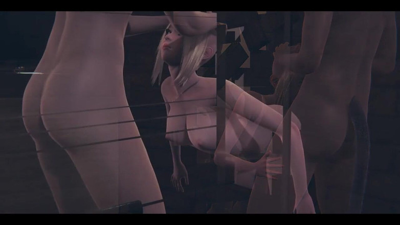 HentaiTubes: 헨타이 무수정 - 벽에 있는 두 친구에게 따먹히는 맛있는 금발 - 일본 아시아 만화 애니메이션 영화 게임 포르노