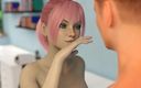 3D Cartoon Porn: Membantu waktu cerita cewek hot ini - slide show foto 38