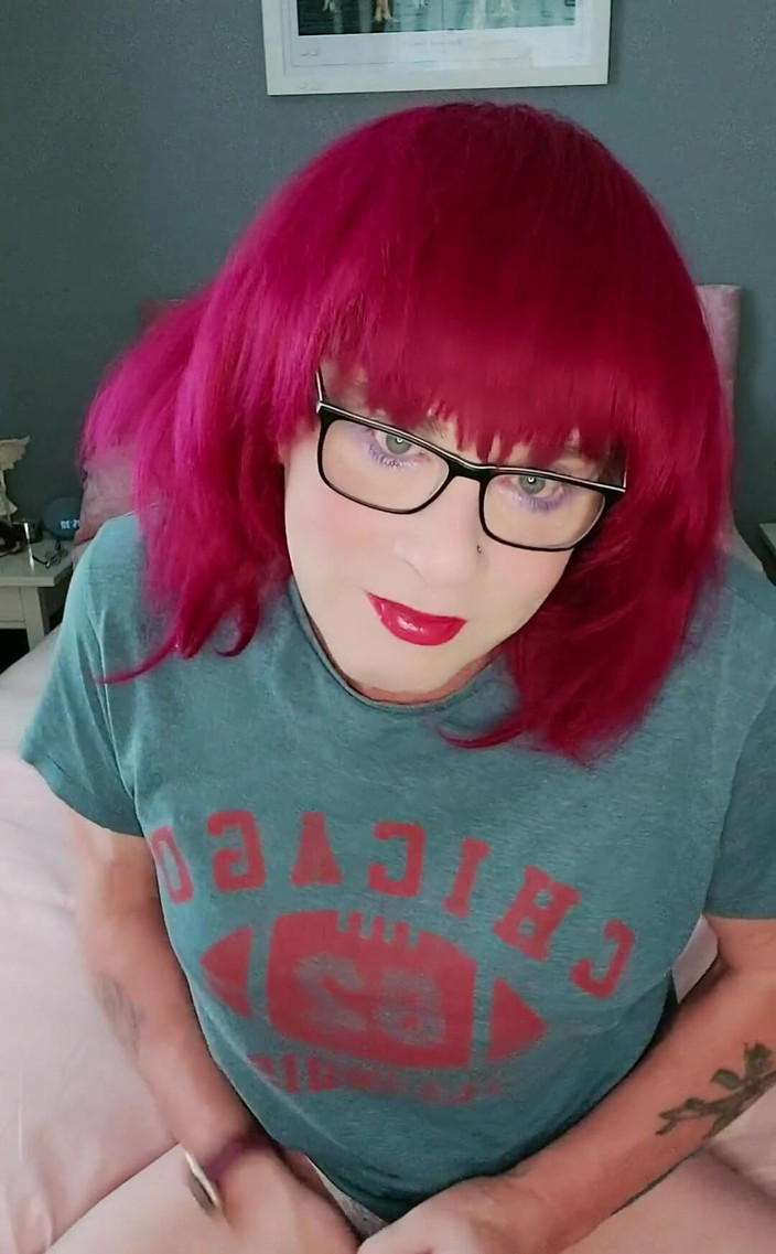 Juniperberi29: Jak mój tyłek i pończochy? Część 4