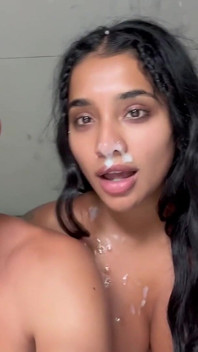 Busty Indian Wiggles Her Ass on a Huge Cock- Yasmina Khan
