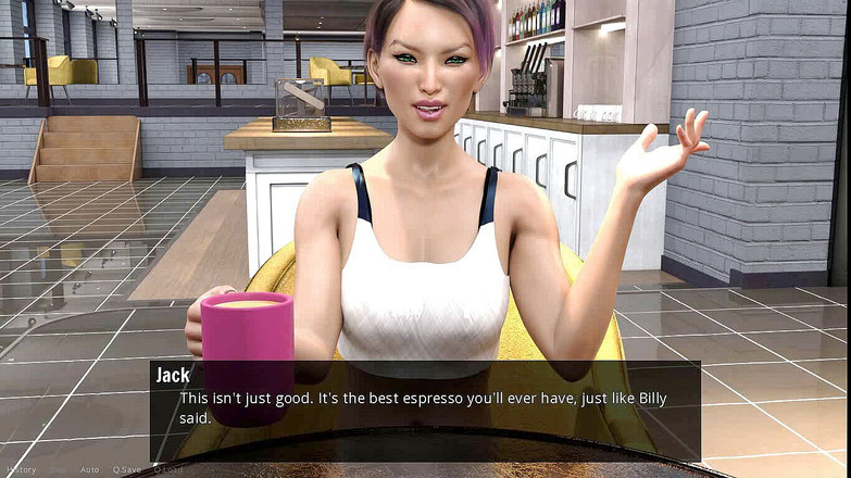 Dirty GamesXxX: Muž pro všechny: divoká dívka v kavárně - ep. 14