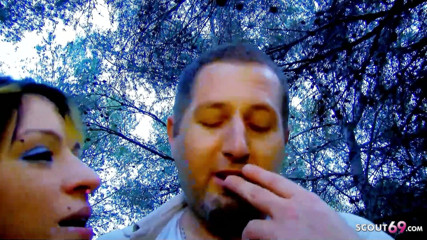 Full porn collection: Guy fucks his skinny girlfriend Zoe Nil in the woods...
