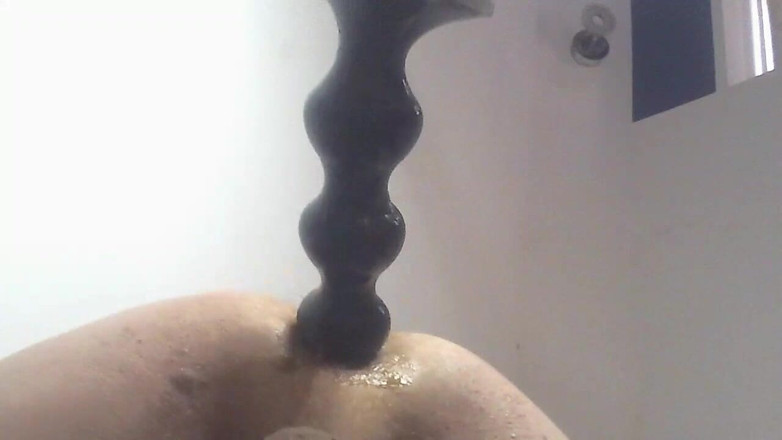 MeandI2: Big sex toy deep in my ass
