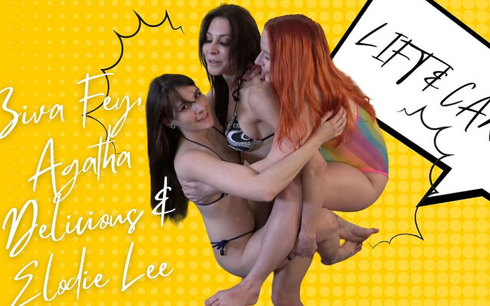 Ziva Fey: Ziva Fey - Elodie Lee - Agatha Delicious - Zvedněte a nesete dvojitou...