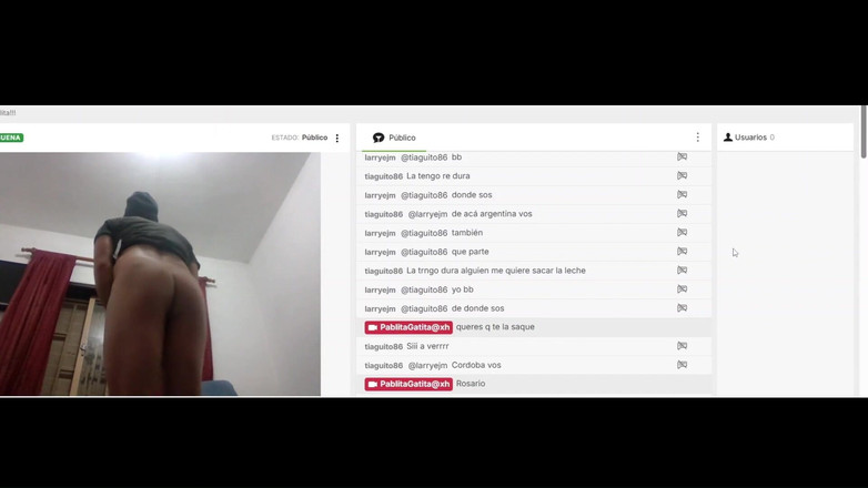 PablitaGatita: Młody chłopak na kamerze najgorętszy!