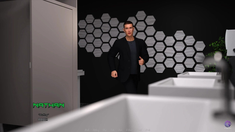 Gaming Anurag: Pasangan amatur miang berkongkek cepat di tandas kolej - permainan hentai 3d -...