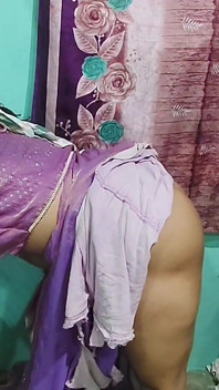 After Shower Sex with Saree and She Love It