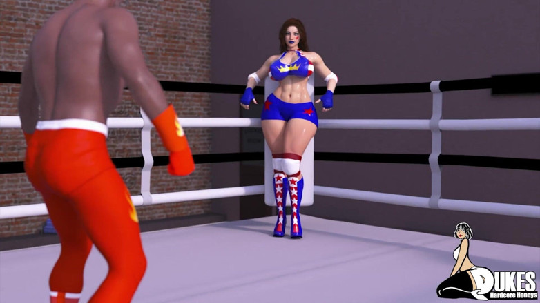 Dukes Hardcore Honeys: Double feature ring Queens and Jiggles