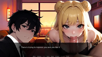 Dirty GamesXxX: Swinging Experience: Ela está chupando o touro enquanto o corno...