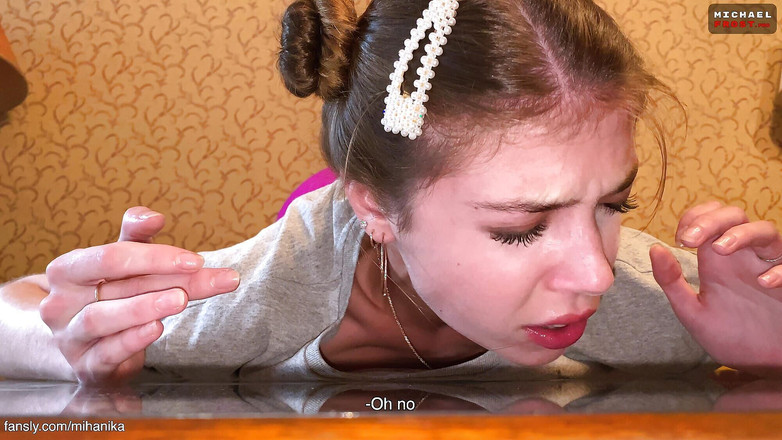 Michael Frost Pro: Stepsis Got Glued and Asks Her to Peel It off