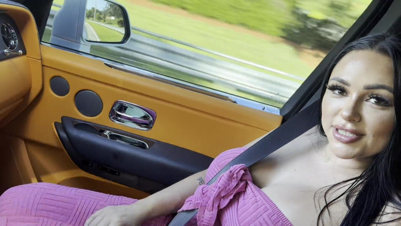 Teddy Tarantino: Super Thick Latina Gets Picked up &amp; Fucked in Rolls Royce...
