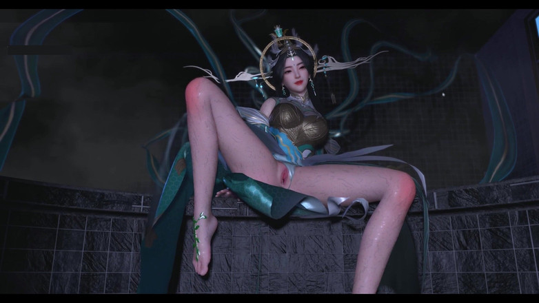 X Hentai: Анімована пристрасть: богиня з великими цицьками - 3d анімація хентай