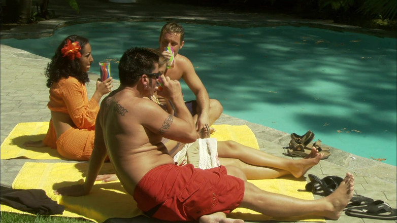 Deep Fuckers: Innocent teens with fine tit walks around the pool and...