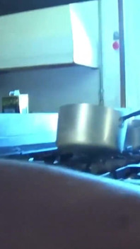Sexy bitch in kitchen, Roberta Farnese likes it