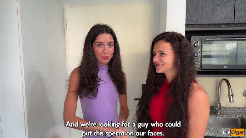 Dis Diger: Two Cum-covered Beauties Love to Walk - Cumwalk