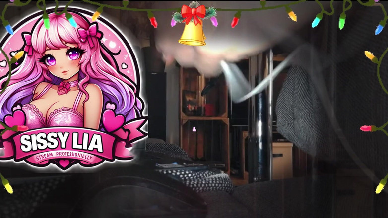 Sissy Lia: Jultomten kontrollerar 2023 stygga listan över denna kamfitta - dildo, plug &amp;jävla maskin används