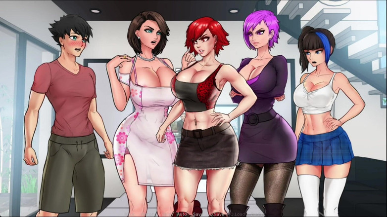 HotSummer117: Confinada con diosas cap 37 orgía con las 4 chicas de la...