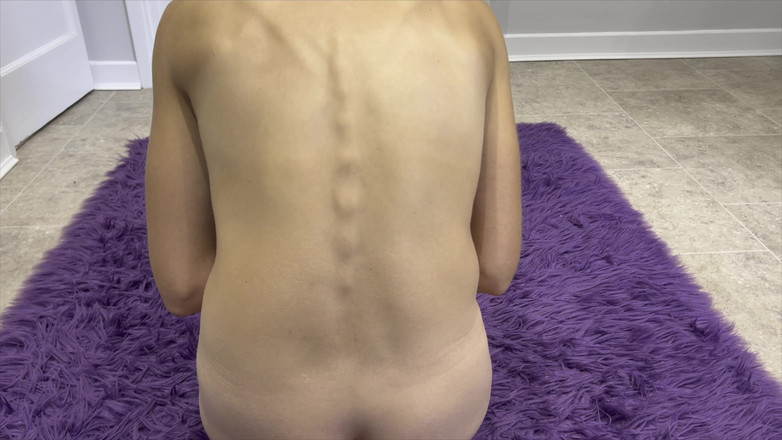 Wamgirlx: Columna vertebral fetiche yoga - parte 1