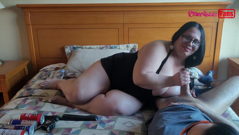 Riderqueen: Big Dick Vs Energy Drink - Video for Fans
