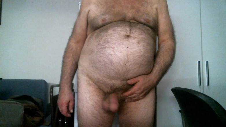 Coach Karl dude lodge: 教练Karl在直播表演中摩擦和抚摸