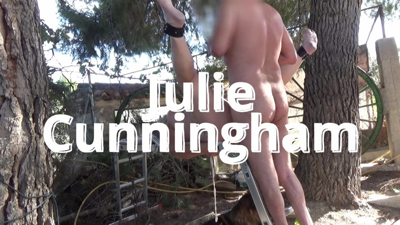 Julie Cunningham: Nude BBW Tied to Ladder &amp; Fucked Hard