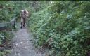 Carmen_Nylonjunge: Fkk-Treppe auf dem Waldberg, spaß im freien