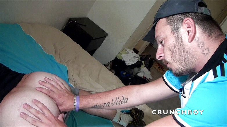 BAREBACK AND CREAMPIE CLUB: Fucked baeback by badboy boy sneaker boy in jogging