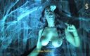 Miss Safiya: Witchy bitchy topless smoking