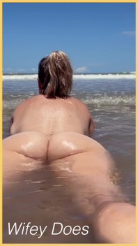 Wifey Loves to Be at the Beach