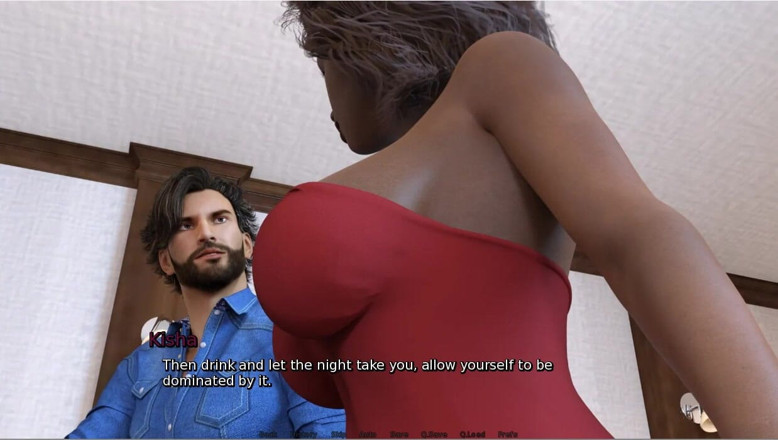 XXX Games Bunk: Laura Lustful Secret-ch2 - 게임플레이 - 롤플레이 - 미니 드레스를 입은 바에서 섹시한 여자