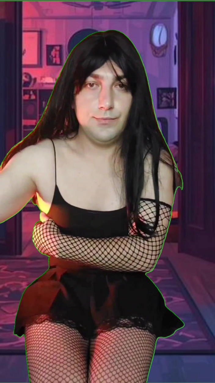 Kitty_Cross: 7 loira rabuda em pernas góticas femininas, corpo macio, pele...