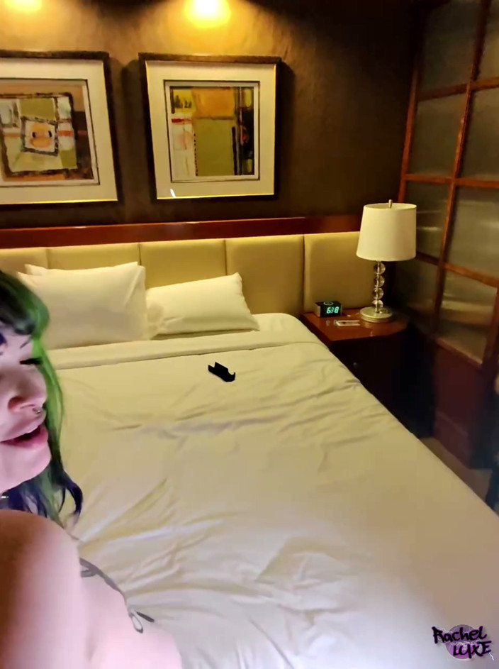 Rachel Luxe: BBC Hotel Hookup Vegas Stranger Fucks My Throat &amp; Cums on...