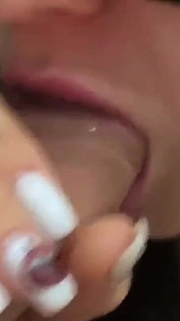 这张嘴准备接受很多精子