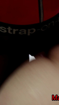 Mistress Claudiacuir Fuck Her Male Slave Slut with Strapon