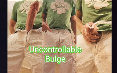 Biggyshots: Uncontrollable Bulge Because of Big Cock Makes 2 Big Cumshots