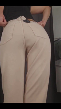 Put Those Pants on Me in the Fitting Room