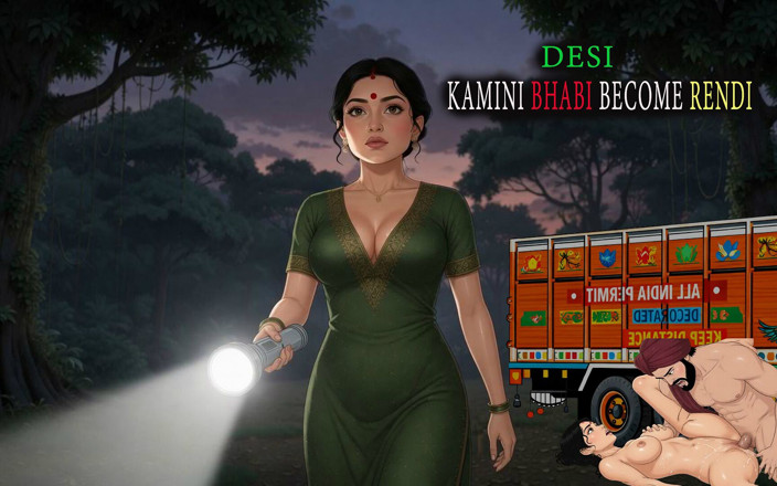 Kamini bhabi story: Desi Kamini Bhabi Become Rendi with Lorry Driver - MILF