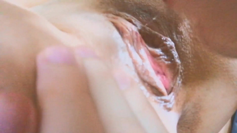 Nipple Stock: Very wet pussy licking with real woman orgasm