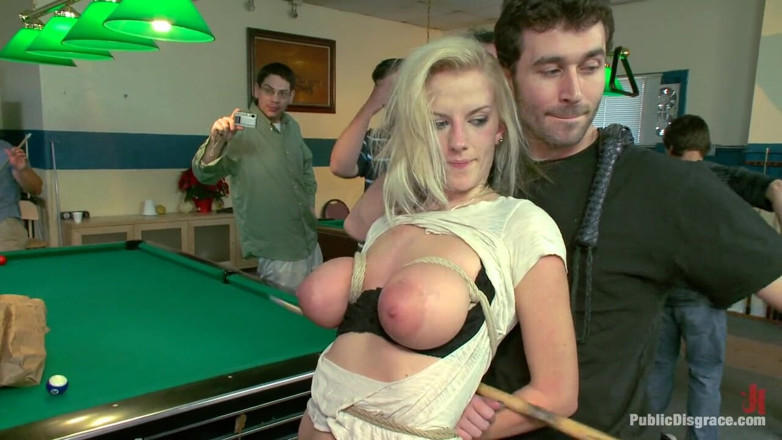 Public Disgrace by Kink: 19 Year Old with Huge Natural Tits Gets Humiliated and...