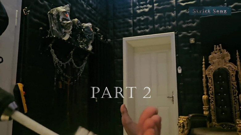 Strict Senz: Sheela Sinner Щекотка Длинные Ногти Намазанные Маслом Тело Отвертка Металлические Когтя Строгое Бондаж На Стойке Часть 2 Fap