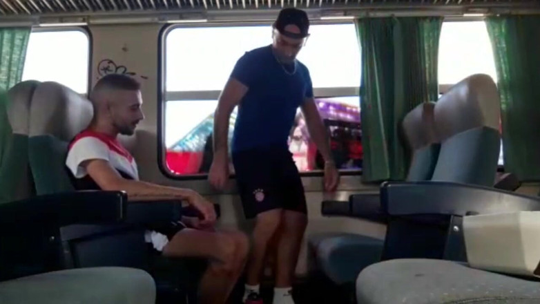 Gaybareback: Fucked bareback in a train by straight