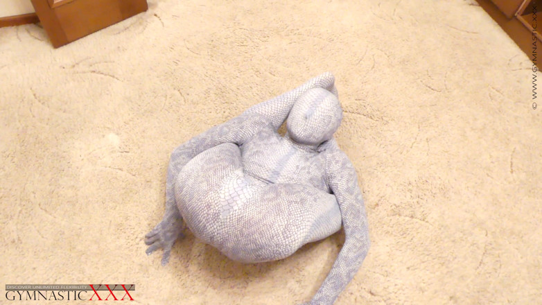 Gymnastic: Veiled flexible seduction