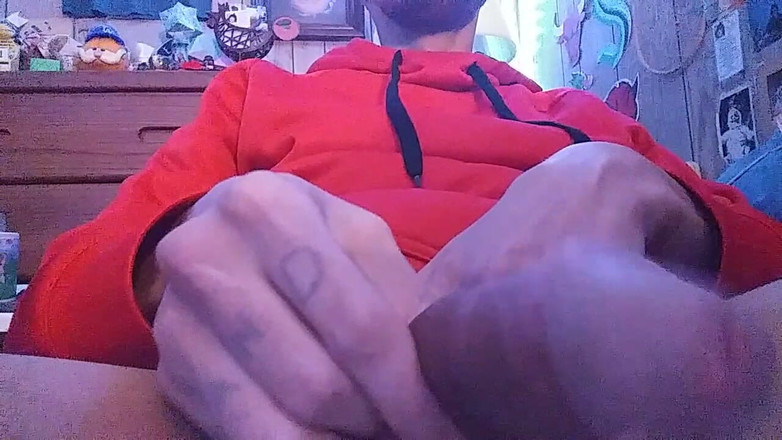 KingSpade: Cowok sange ini ngocok kontol ngaceng cowok sange ini