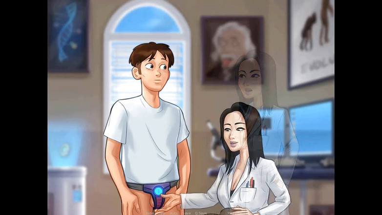 Cartoon Play: Cerita musim panas bagian 220 - masturbasi pakai mainan seks