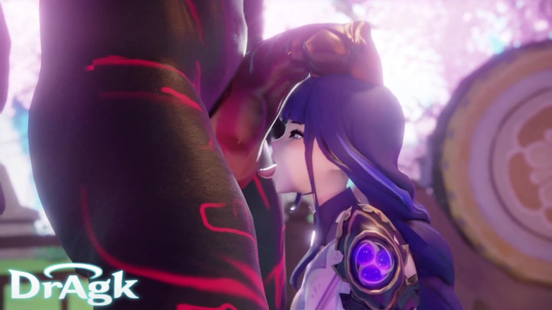 DrAgk: Dragks raiden-zusammenstellung - 3D animierte cosplay sex interracial cowgirl Position Füße anal...